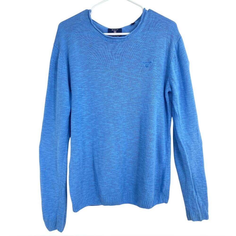 Gant Men’s Cotton Linen‎ Blend Blue Small